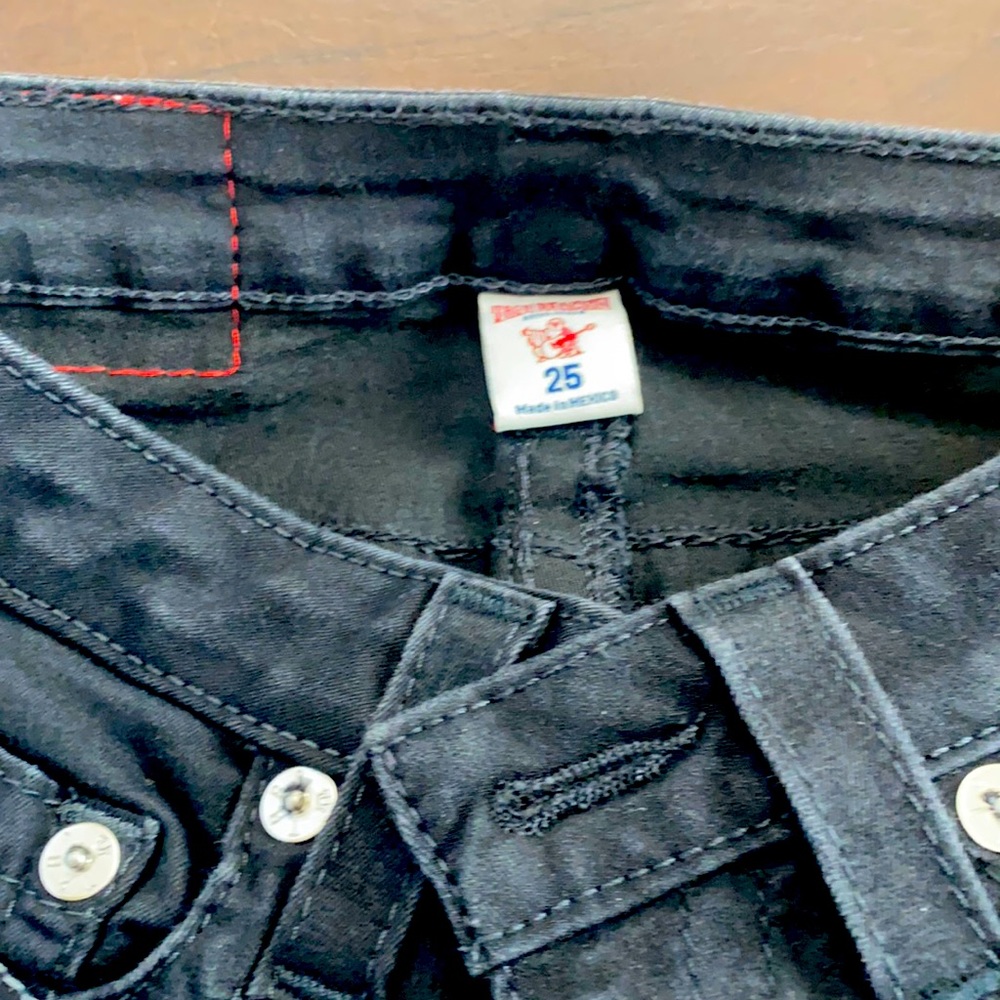 True Religion Black Skinny Jeans